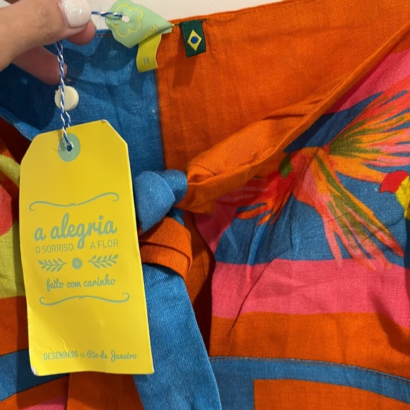 SOLD - FARM Rio Long Dress Size M - Picture 9 of 10